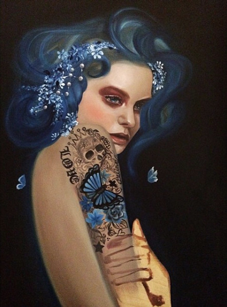 True Blue by Haydee Escobar