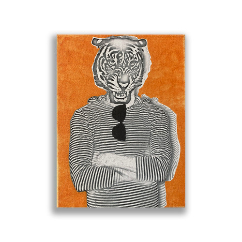 Tiger Head by Steve Alba