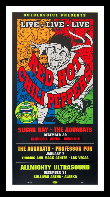 RED HOT CHILLI PEPPERS – HONOLULU by Jim "TAZ" Evans 1998