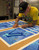 Power Blue by Guerin Swing (Mr. LA) - Hand Painted Multiples