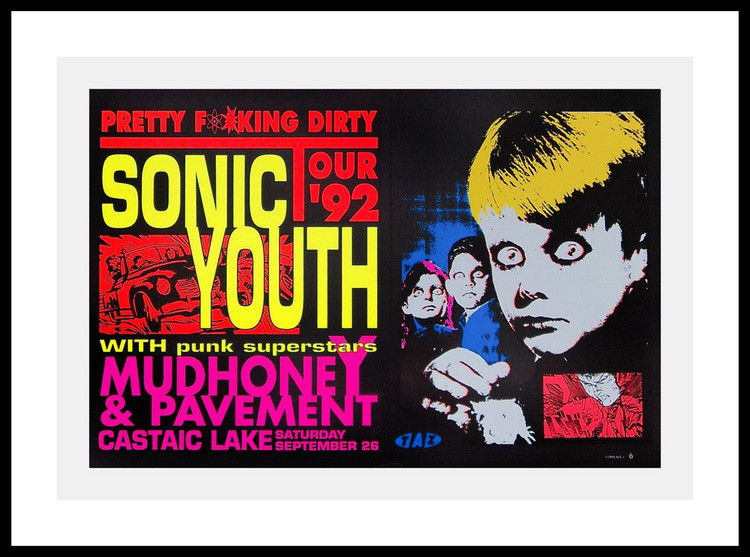 Sonic Youth Pretty Dirty 1992 by Jim "TAZ" Evans