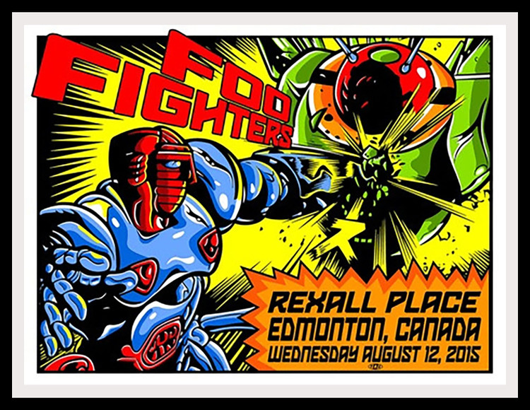 FOO FIGHTERS / BATTLE ROBOTS by Jim "TAZ" Evans