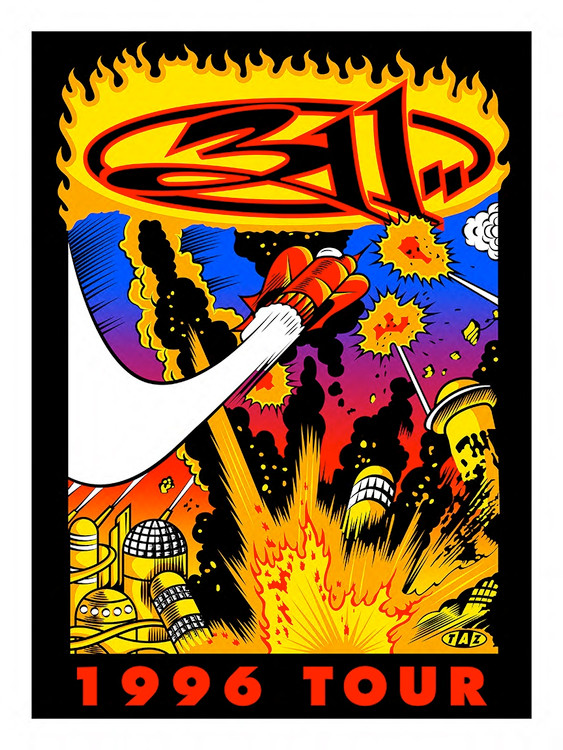 "311" 1996 Tour (OVERSIZE) by Jim "TAZ" Evans