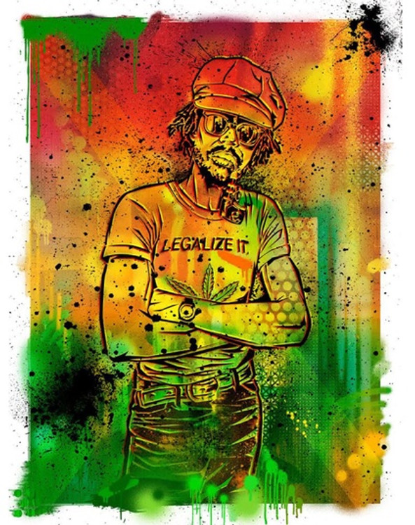 LEGALIZE IT! (PETER TOSH) TAZ x RISK x Dennis Morris (Archive)
