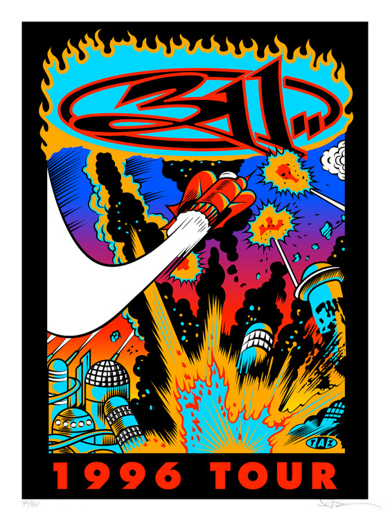 "311" 1996 Tour 25th Anniversary Edition by Jim "TAZ" Evans