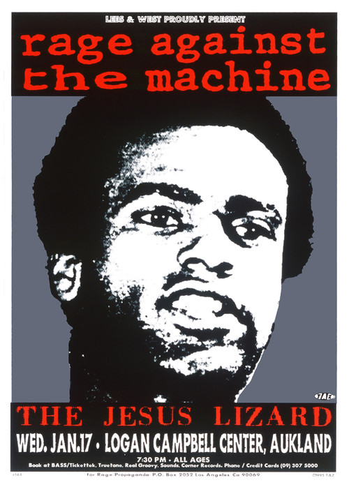 TAZ RAGE AGAINST THE MACHINE_WU-TANGポスター TAZ RAGE AGAINST THE MACHINE_WU-TANGポスター
