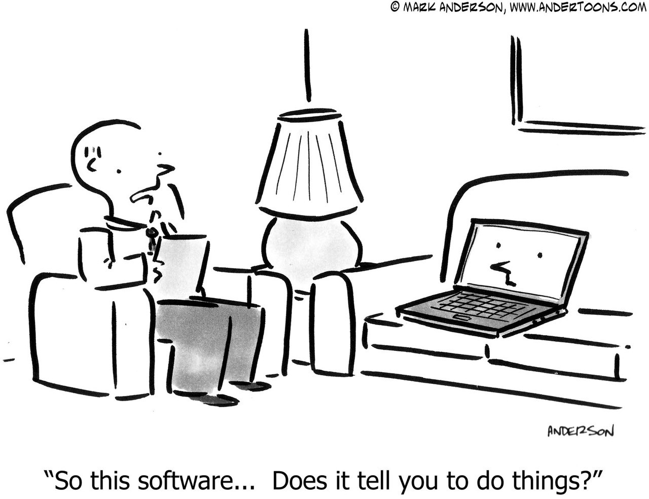 Software Cartoon # 6089 - ANDERTOONS