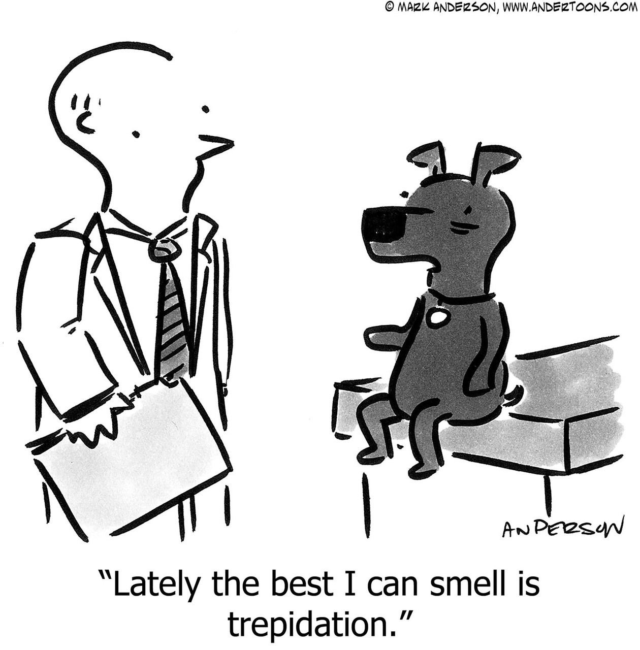 to smell cartoon