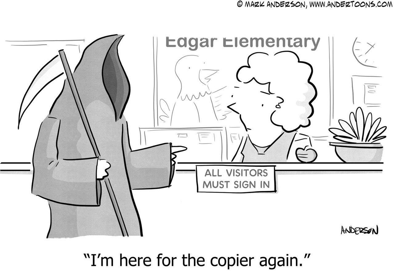 copier cartoons