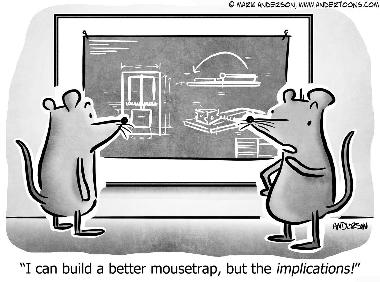 a better mousetrap - Marketoonist
