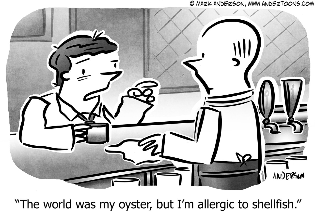 Allergies Cartoon # 8114 - ANDERTOONS