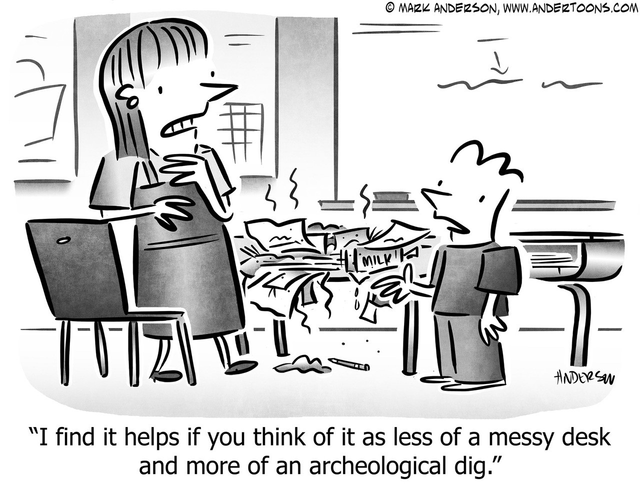 Messy Cartoon # 8214 - ANDERTOONS