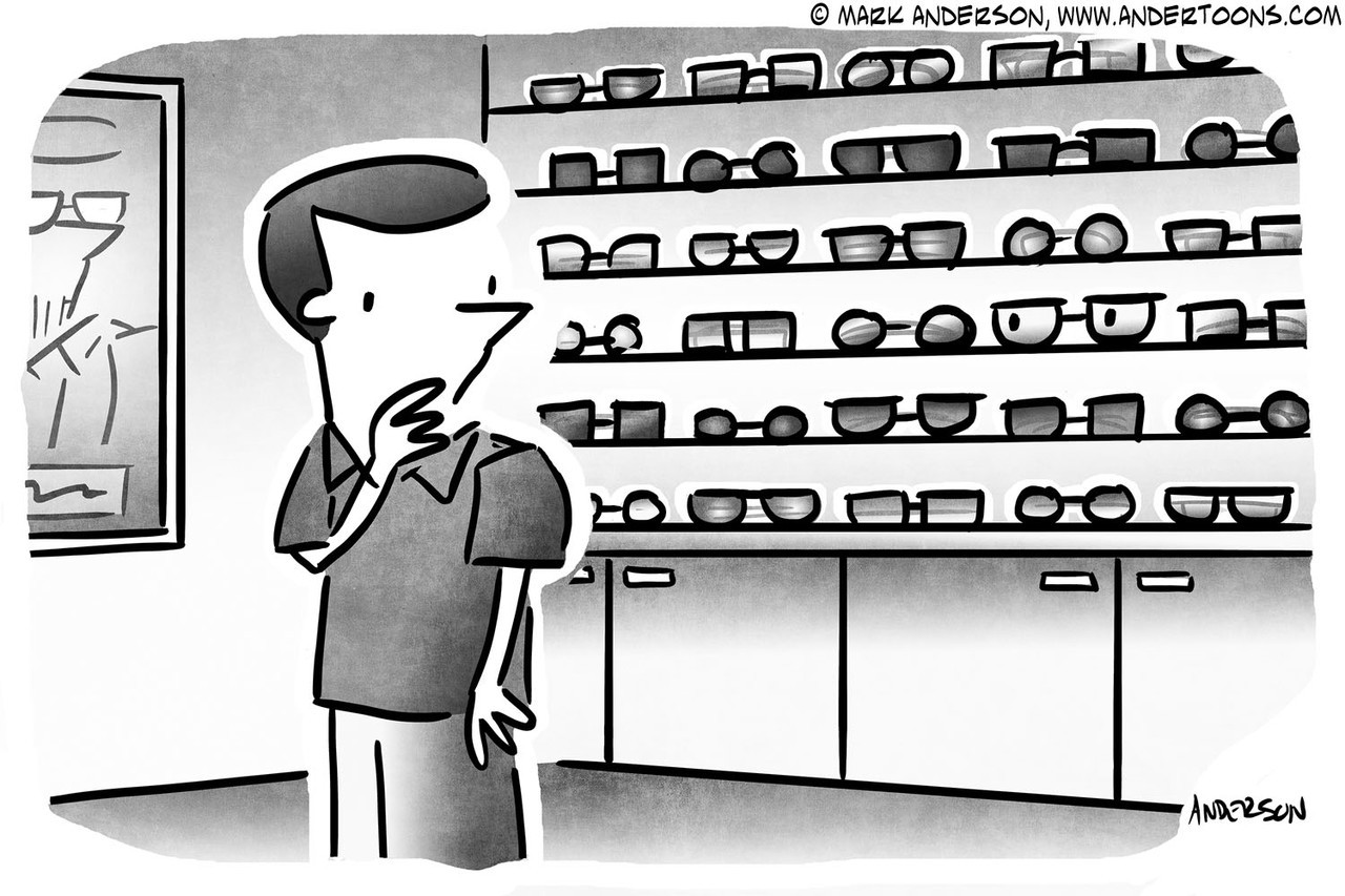 Glasses Cartoon 8257 ANDERTOONS