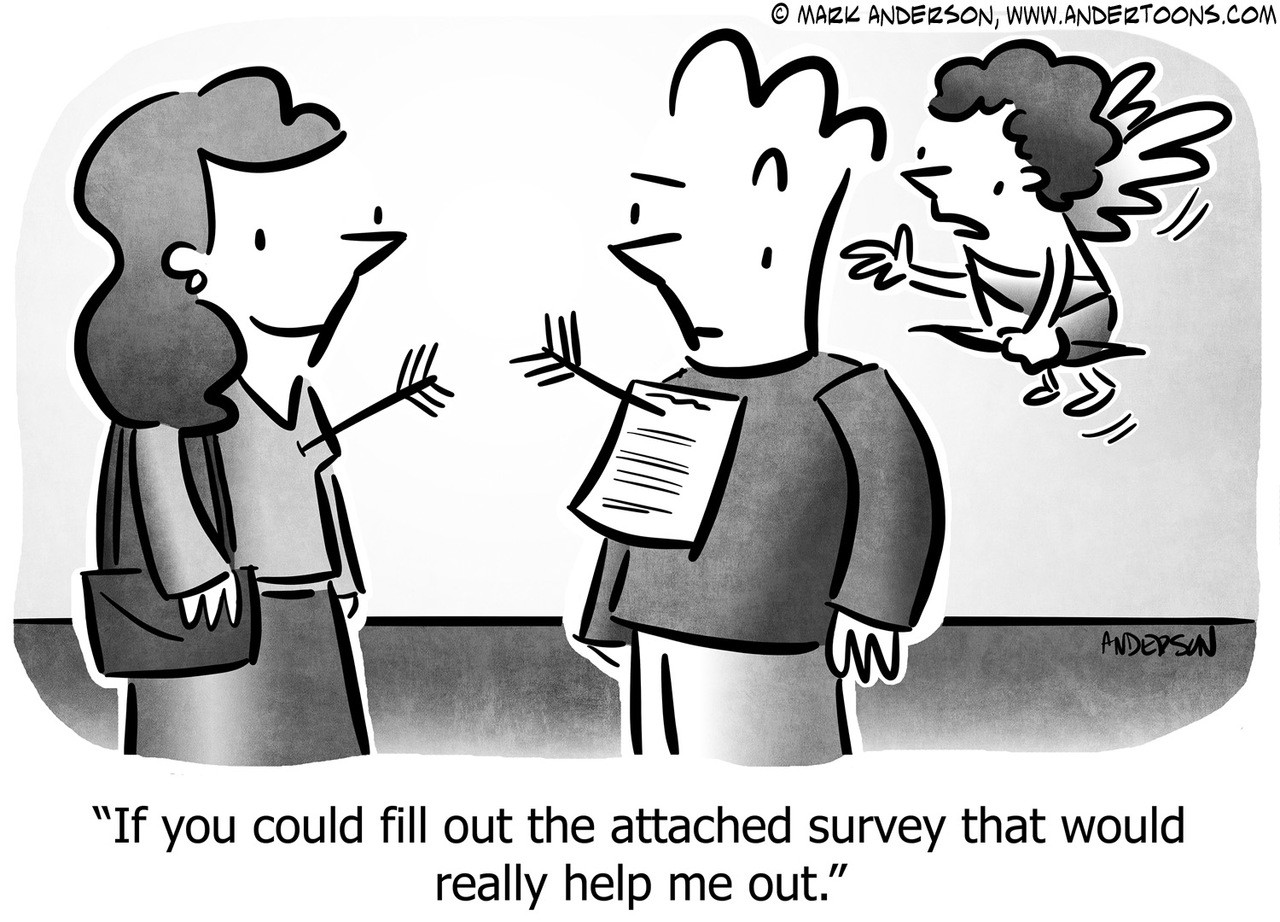 Survey Cartoon #8321 - ANDERTOONS