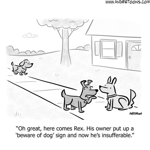 funny cartoon dogs