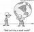 Earth Cartoon # 101 - Well isn't this a small world!