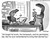 Memory Cartoon # 8221 - He forgot his lunch, his homework, and his permission slip. But he sure remembered to bring that darned toy.