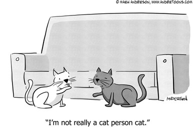 Cat Cartoon # 7172 - ANDERTOONS