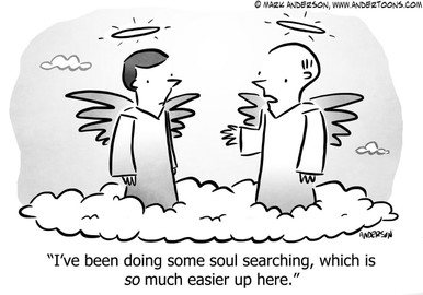 Angels Cartoon # 7540 - ANDERTOONS