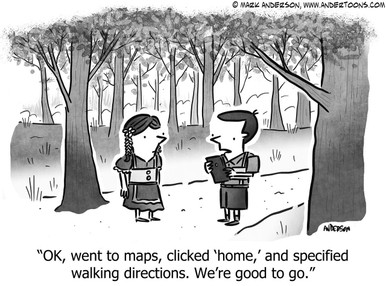 Direction Cartoon # 7713 - ANDERTOONS