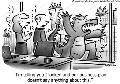 business planning cartoon