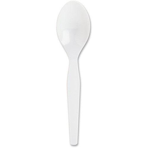 Genuine Joe Heavyweight Disposable Spoons - 1 Piece(s) - Spoon - 1 x ...