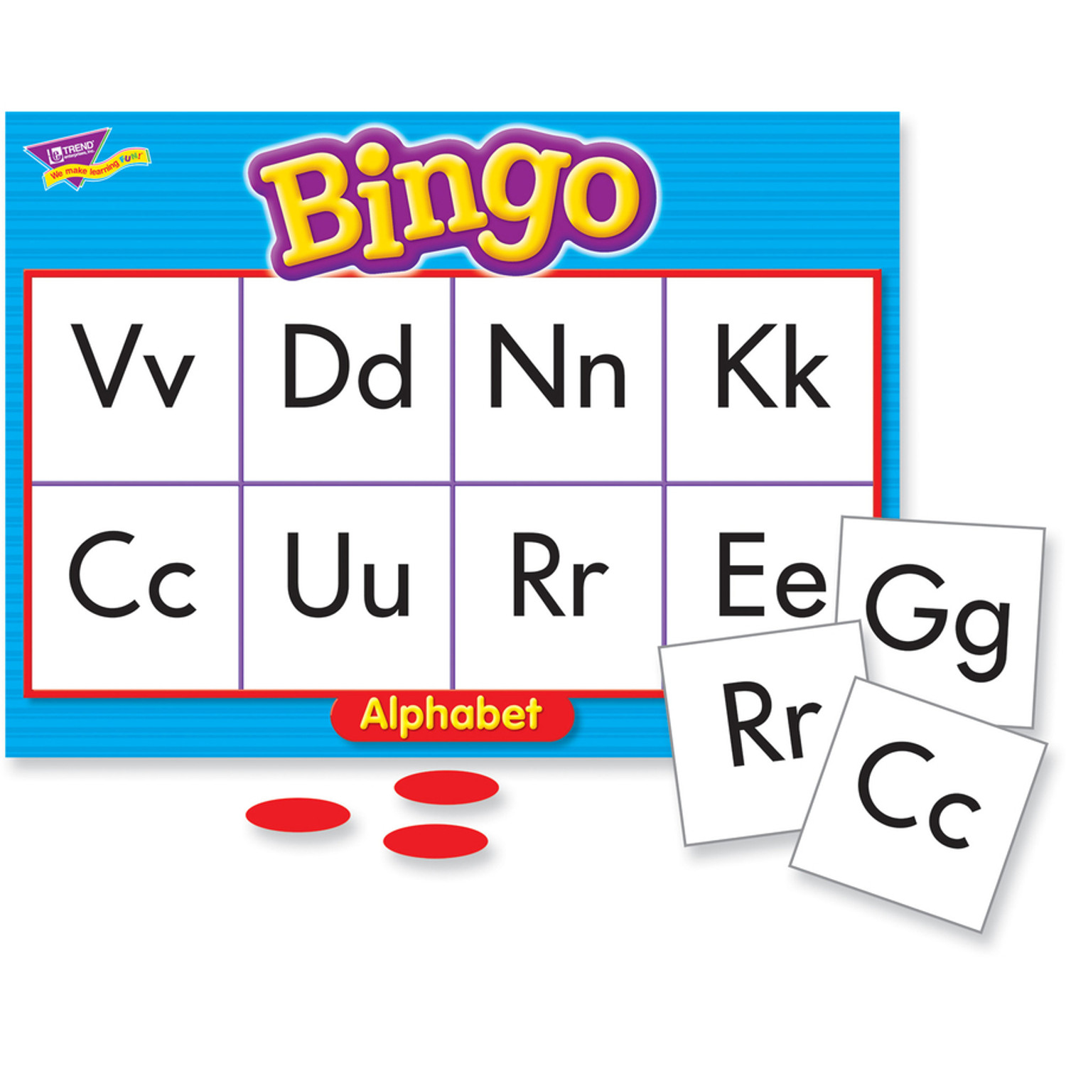 Trend Enterprises Alphabet Bingo, For Ages 4 And Up (TEPT6062 