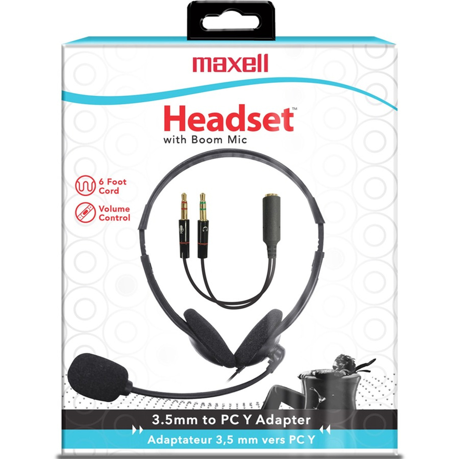 Maxell HP-BPB 199317 Headset (MAX199317) - Envision Supply Source