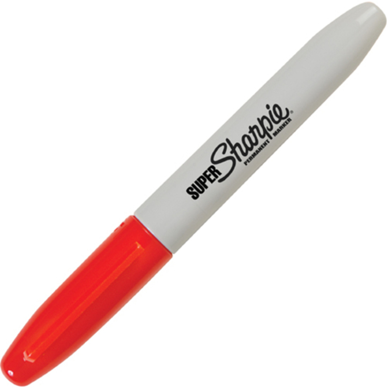 Sharpie Super Permanent Marker, Fine Tip, Red (33002)