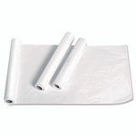 Medline Exam Table Paper, Deluxe Crepe, 21" x 125 ft, White, 12 Rolls/Carton