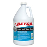 Betco Green Earth Glass Cleaner, Pleasant Scent, 1 gal Bottle, 4/Carton