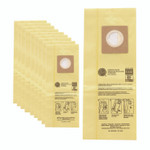 Hoover Commercial HushTone Vacuum Bags, Yellow, 10/Pack