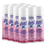 LYSOL Brand I.C. Foaming Disinfectant Cleaner, 24 oz Aerosol Spray, 12/Carton