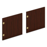 HON Mod Laminate Doors for 66"W Mod Desk Hutch, 16.37 x 14.83, Traditional Mahogany, 2/Carton View Product Image