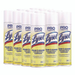 Professional LYSOL Brand Disinfectant Foam Cleaner, 24 oz Aerosol Spray, 12/Carton