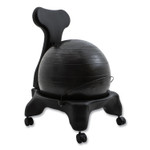 Champion Sports FitPro Ball Chair, Supports Up to 200 lb, Gray (CSIBCHX) View Product Image