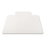 deflecto EconoMat Antimicrobial Chair Mat, Lipped, 36 x 48, Clear