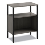Safco Simple Storage, Two-Shelf, 23.5w x 14d x 29.6h, Gray