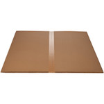 Deflecto Chairmat, w/ Lip, Hard Floor, 45"Wx53"Lx1/10"H, Clear (DEFCM2E232PB) View Product Image