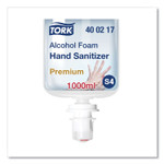 Tork Premium Alcohol Foam Hand Sanitizer, 1 L Bottle, Unscented, 6/Carton Product Image 