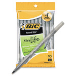 BIC Round Stic Ballpoint Pens (BICGSMP101BK) View Product Image