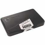 Carter's Pre-Inked Foam Stamp Pad, 4.25" x 2.75", Black