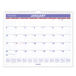 AT-A-GLANCE Monthly Wall Calendar, 15 x 12, White/Red/Blue Sheets, 12-Month (Jan to Dec): 2025 View Product Image