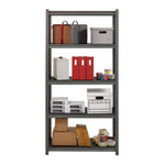 Lorell 3,200 lb Capacity Riveted Steel Shelving (LLR59701) View Product Image