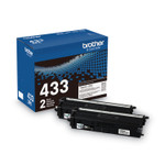 Brother TN4332PK High-Yield Toner, 4,500 Page-Yield, Black, 2/Pack (BRTTN4332PK) View Product Image