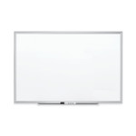 Quartet Classic Series Nano-Clean Dry Erase Board, 24" x 18", White Surface, Satin Aluminum Frame
