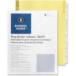 Business Source Insertable Tab Indexes (BSN36691) View Product Image