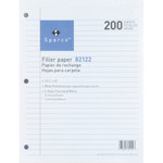 Sparco Filler Paper, Wide-Ruled, 16lb., 10-1/2"x8", 200/PK, WE (SPR82122) Product Image 