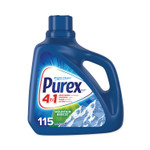 Purex Liquid Laundry Detergent, Mountain Breeze, 150 oz Bottle, 4/Carton