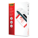 Fellowes Laminating Pouches, 5 mil, 9" x 14.5", Gloss Clear, 100/Pack Fellowes Laminating Pouches, 5 mil, 9" x 14.5", Gloss Clear, 100/Pack
